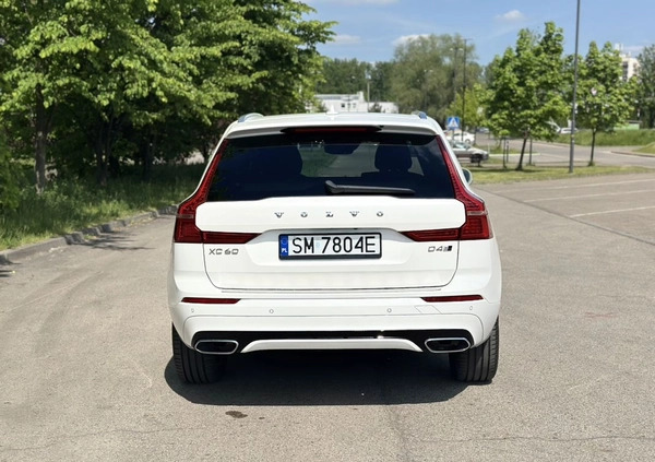 Volvo XC 60 cena 129900 przebieg: 173000, rok produkcji 2018 z Włoszczowa małe 781